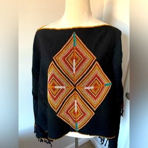 Incredible handcrafted poncho